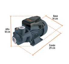 Bomba Periférica 1 Hp, Altura Máxima 60 M, Truper