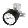Regulador de aire con manómetro, cuerda 1/4" NPT, TRUPER