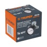 Regulador de aire con manómetro, cuerda 1/4" NPT, TRUPER