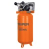 Compresor de Aire Lubricado, con Banda, Vertical 180L, 4HP, 220V Truper