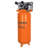 Compresor Lubricado de Aire, con Banda, Vertical 240L, 4HP, 220V Truper