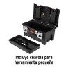 Caja para Herramienta 19", con Compartimentos, Broches Metálicos