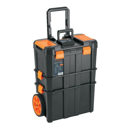 Caja para Herramientas 19"X25" 3 en 1, Desmontable con Ruedas