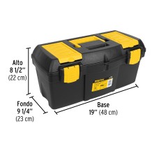 Caja para Herramienta de 19" con Compartimentos, Pretul