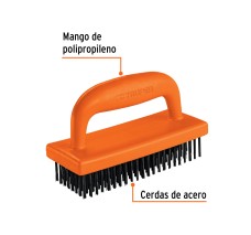Cepillo Rectangular de Alambre 172 Pinceles, con Mango, Truper