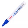 Marcador Uni-Paint Azul, Punto Medio, 12/Paq