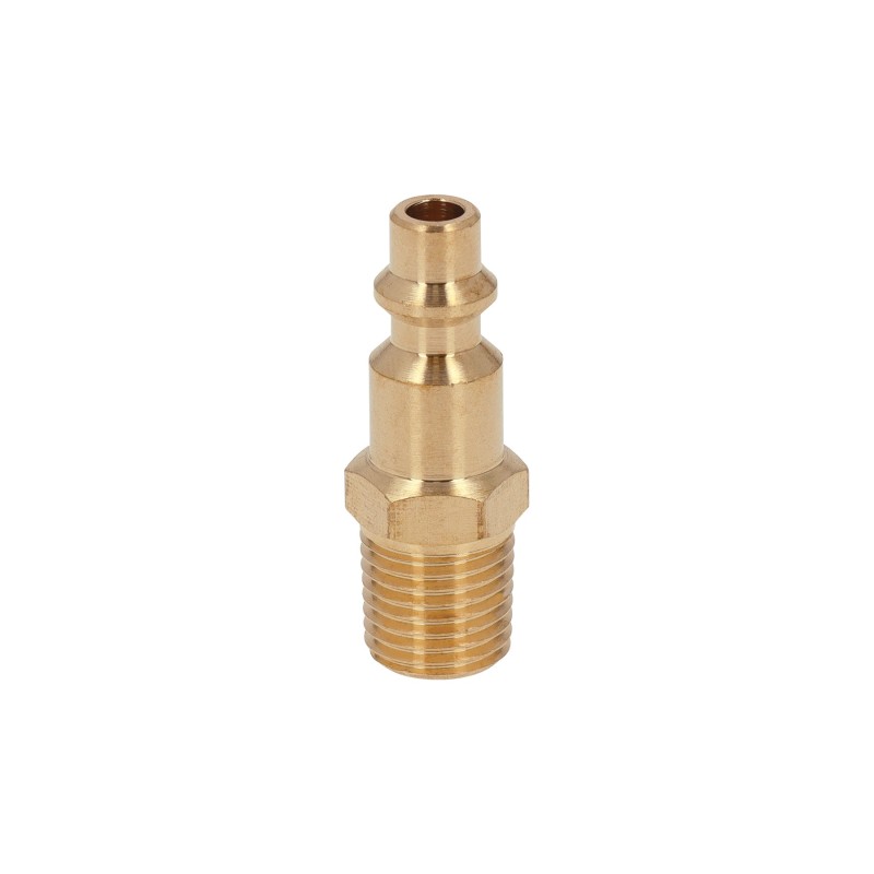 Conector Rápido de Latón, Macho, Cuerda 1/4" NPT 