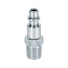 Conector Rápido de Acero, Macho, Cuerda 1/4" NPT, PRETUL