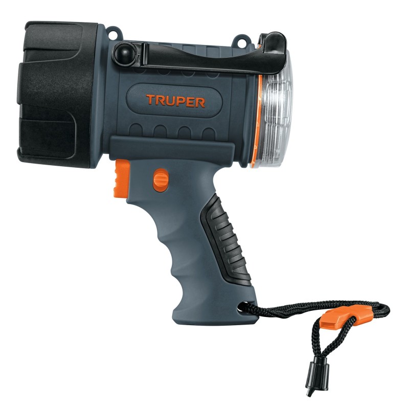 Linterna Reflectora Led 2000 Lm, Recargable, Truper