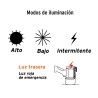 Linterna Reflectora Led 2000 Lm, Recargable, Truper