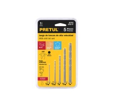 Juego de 5 Brocas HSS para...