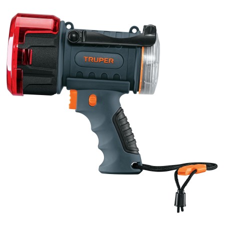 Linterna Reflectora Led 900 Lm, Recargable, Truper