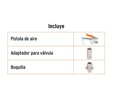 Pistola Metálica para Sopletear, Cuerda 1/4 NPT, Truper