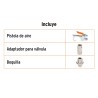 Pistola Metálica para Sopletear, Cuerda 1/4 NPT, Truper