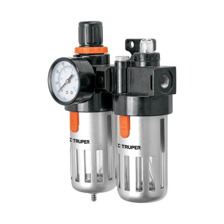 Filtro y Regulador de Aire con Modulo de Lubricación, Truper