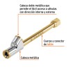 Inflador de Cabeza Doble, Cuerda 1/4 NPT