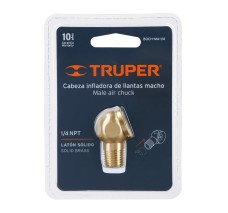 Cabeza Infladora de Llantas, Macho, Cuerda 1/4 NPT