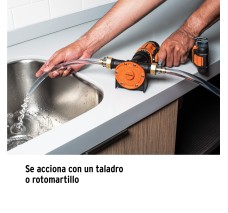 Bomba Autocebante para Uso con Taladro, Truper