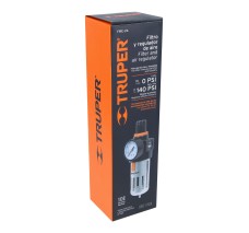 Filtro y Regulador, Presión de Aire, Cuerda 1/4" NPT, TRUPER