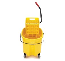 Balde con Exprimidor Rubbermaid® WAVEBRAKE® de 33.2 Lt.