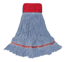 Mota para Trapeador de 24 oz, Banda de 5", Puntas en Bucle, Colores Varios