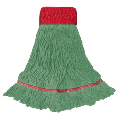 Mota para Trapeador de 24 oz, Banda de 5", Puntas en Bucle, Colores Varios