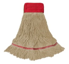 Mota para Trapeador de 24 oz, Banda de 5", Puntas en Bucle, Colores Varios