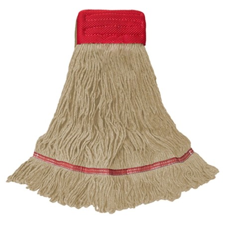 Mota para Trapeador de 24 oz, Banda de 5", Puntas en Bucle, Colores Varios