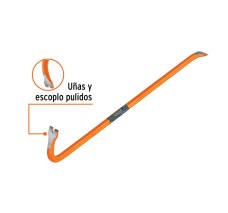 Barreta de uña de 3/4" x 75 cm, Truper