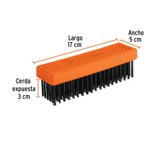 Cepillo Rectangular de Alambre 114 Pinceles, Sin Mango, Truper