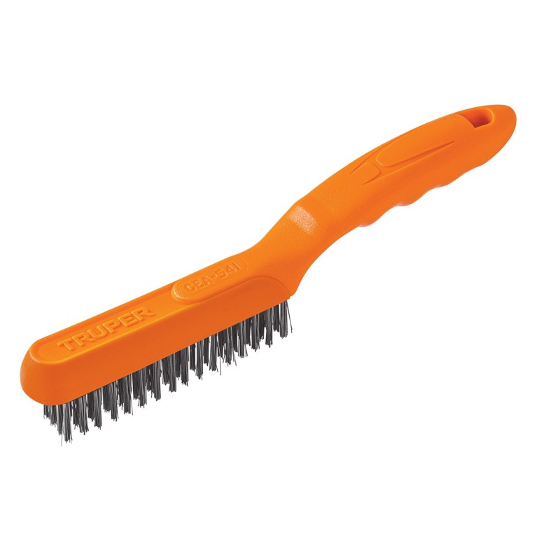 Cepillo de Alambre 64 Pinceles de Acero Inoxidable, Truper