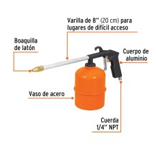 Pistola para Limpieza de Motores, Truper