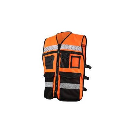 Chaleco Rescatista High Visivility Abierto, Varios Colores