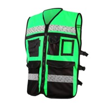 Chaleco Rescatista High Visivility Abierto, Varios Colores