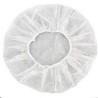 Cofia Blanca Redonda de Polipropileno de 24" Paquete de 100. 