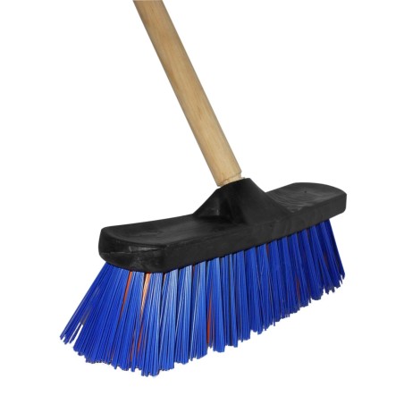 Escoba tipo Cepillo de Fibras Rígidas de 25 cm