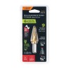 Broca Escalonada Titanio de 9 Escalones 1/4" a 3/4", Expert