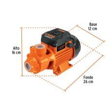 Bomba Periférica 1/2HP, Altura máx 45m, Uso Agrícola, Expert