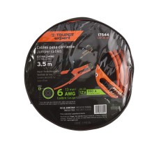 Cables Pasa Corriente 3.5 M, 350 A, 6 Awg, con Funda, Expert