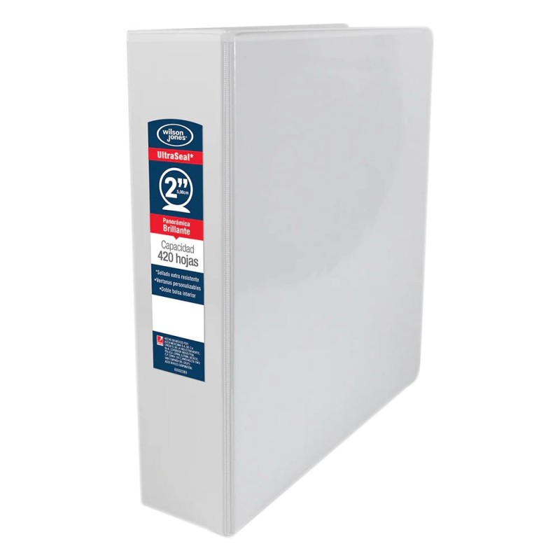 Carpeta Blanca de 2'',con Arillo en ''O'', Acco Wilson 