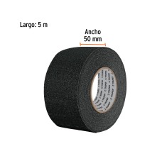 Cinta Antiderrapante Negra 50 mm x 5 m., (2" x 16'), Rollo