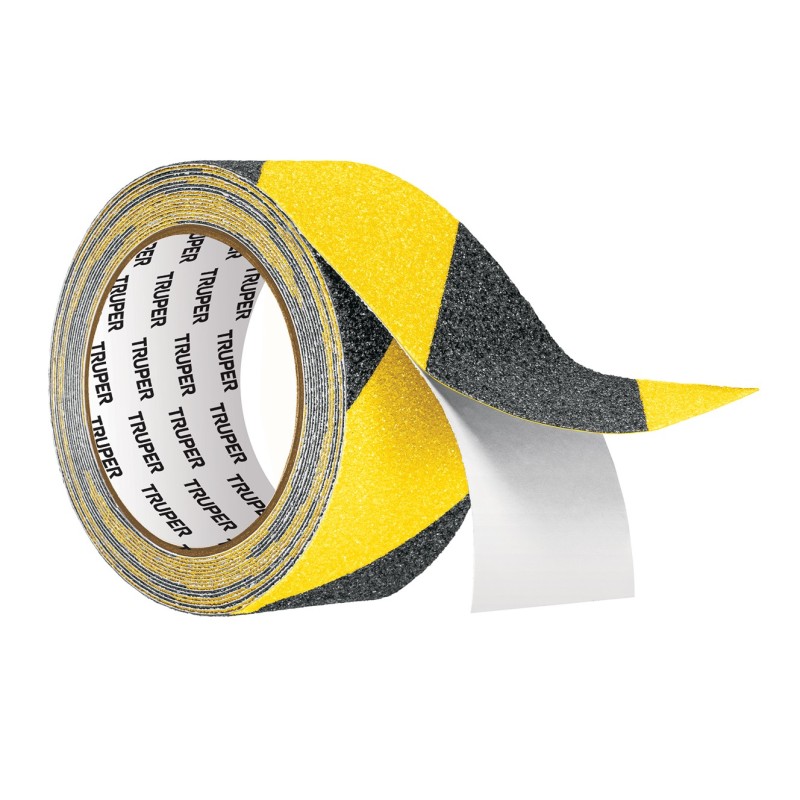 Cinta Antiderrapante Amarillo/Negro 50 mm x 5 m. (2" x 16'), Rollo