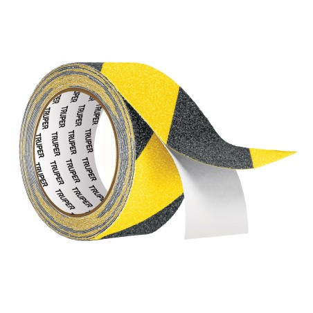 Cinta Antiderrapante Amarillo/Negro 50 mm x 5 m. (2" x 16'), Rollo