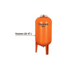 Tanque Hidroneumático Vertical, 150 litros, Truper