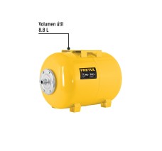 Tanque hidroneumático horizontal, 50 litros, Pretul