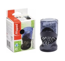 Porta Clips Magnético Negro/Azul , Maped