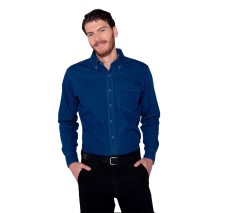 Camisa de Mezclilla Manga...