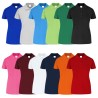 Playera Tipo Polo, Manga Corta Yazbek, con Silueta para Dama.