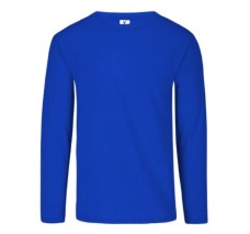 Playera Cuello Redondo Manga Larga para Caballero ActiviTee, 100% Poliéster, Yazbek