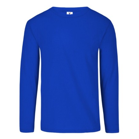 Playera Cuello Redondo Manga Larga para Caballero ActiviTee, 100% Poliéster, Yazbek